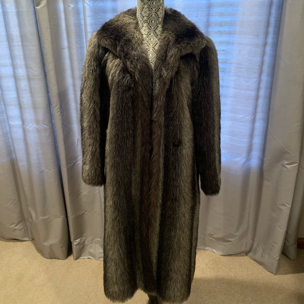 Womans Long Mink Coat